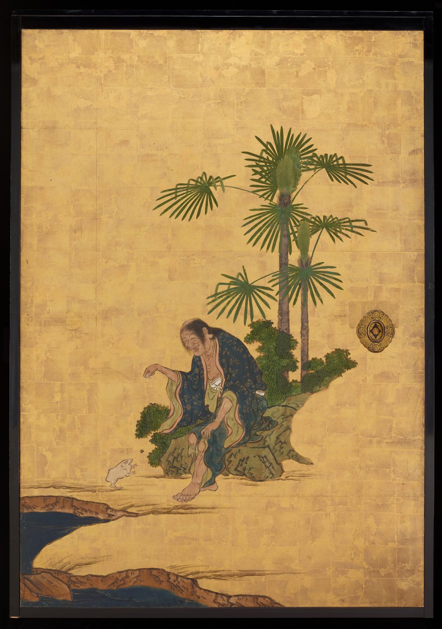 Immortels taoïstes, vers 1647 - Kano Sansetsu