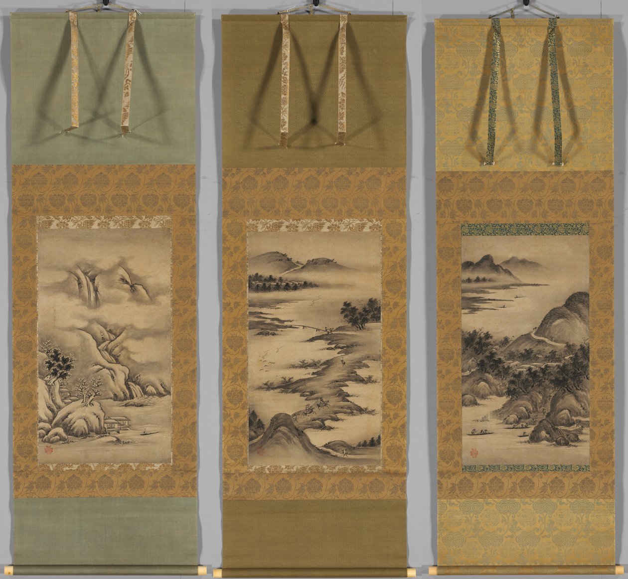 Paysages saisonniers - Kano Hideyori