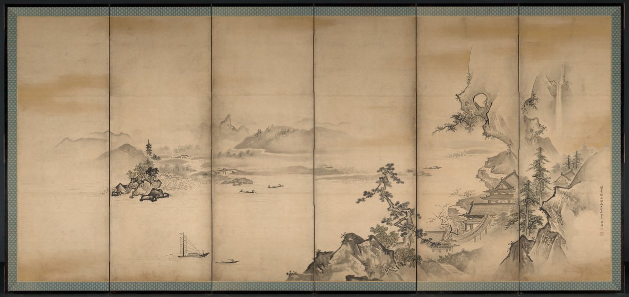 Les Quatre Saisons, 1668 - Kanō Tan’yū