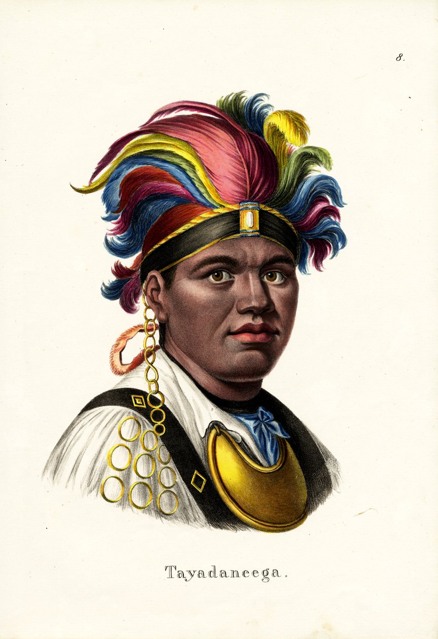 Thayendanegea, 1824 - Karl Joseph Brodtmann