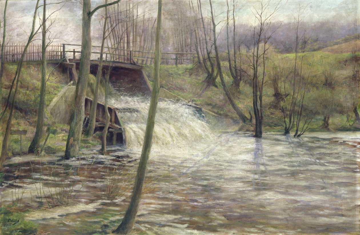 Un ruisseau de moulin - Karl Oderich