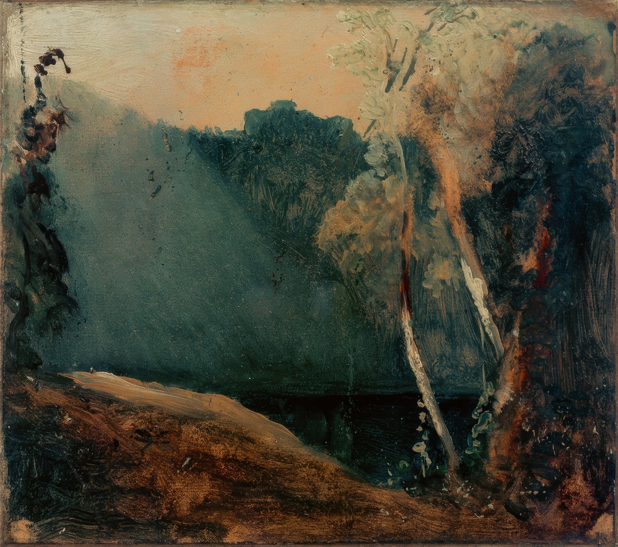 Forêt et lac - Carl Blechen