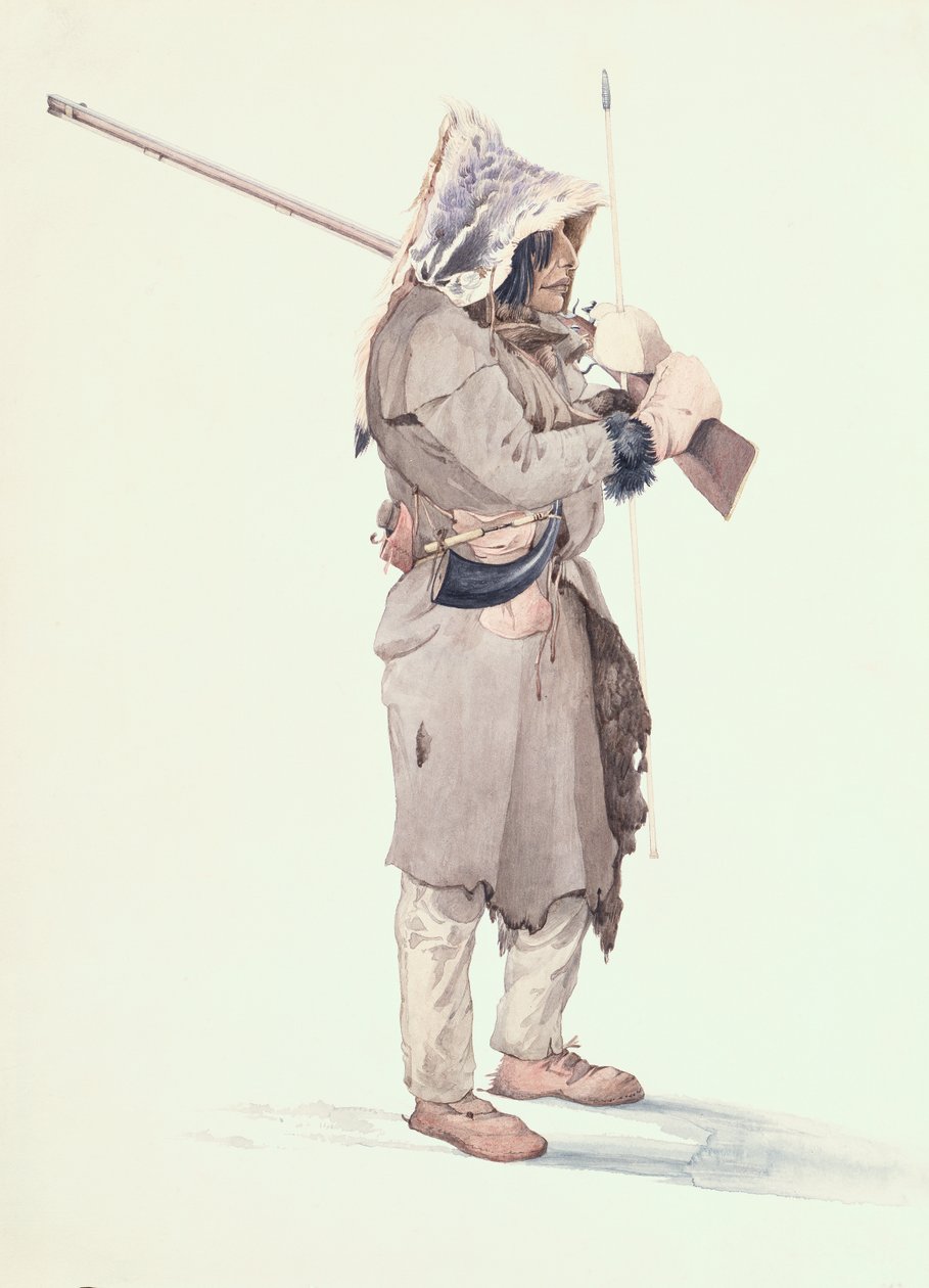 Pasesick-Kaskutau - Karl Bodmer