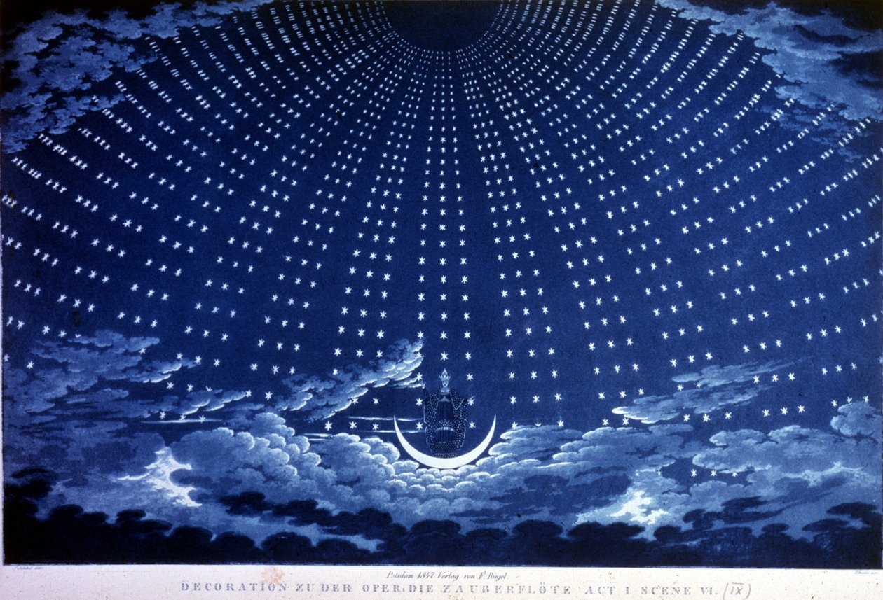 Décor par Schinkel - Karl Friedrich Schinkel