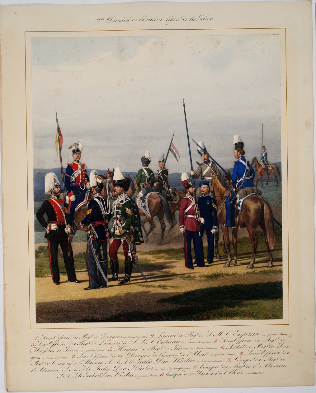 La 2e Division de Cavalerie de la Garde, 1867 - Karl Karlovich Piratsky
