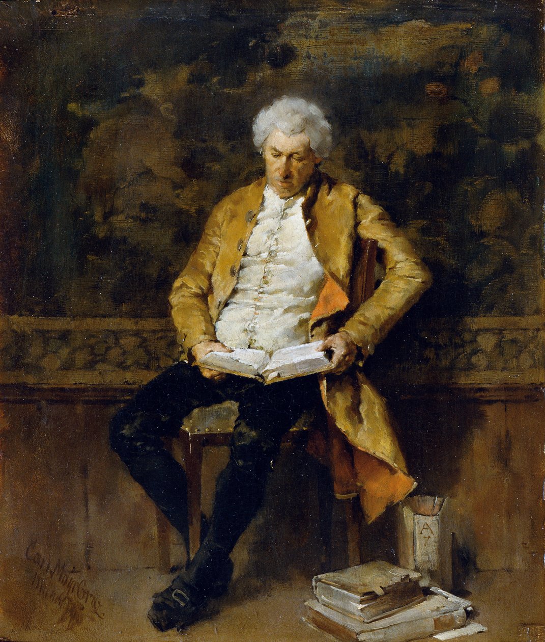 Le lecteur - Karl Mayr Gratz