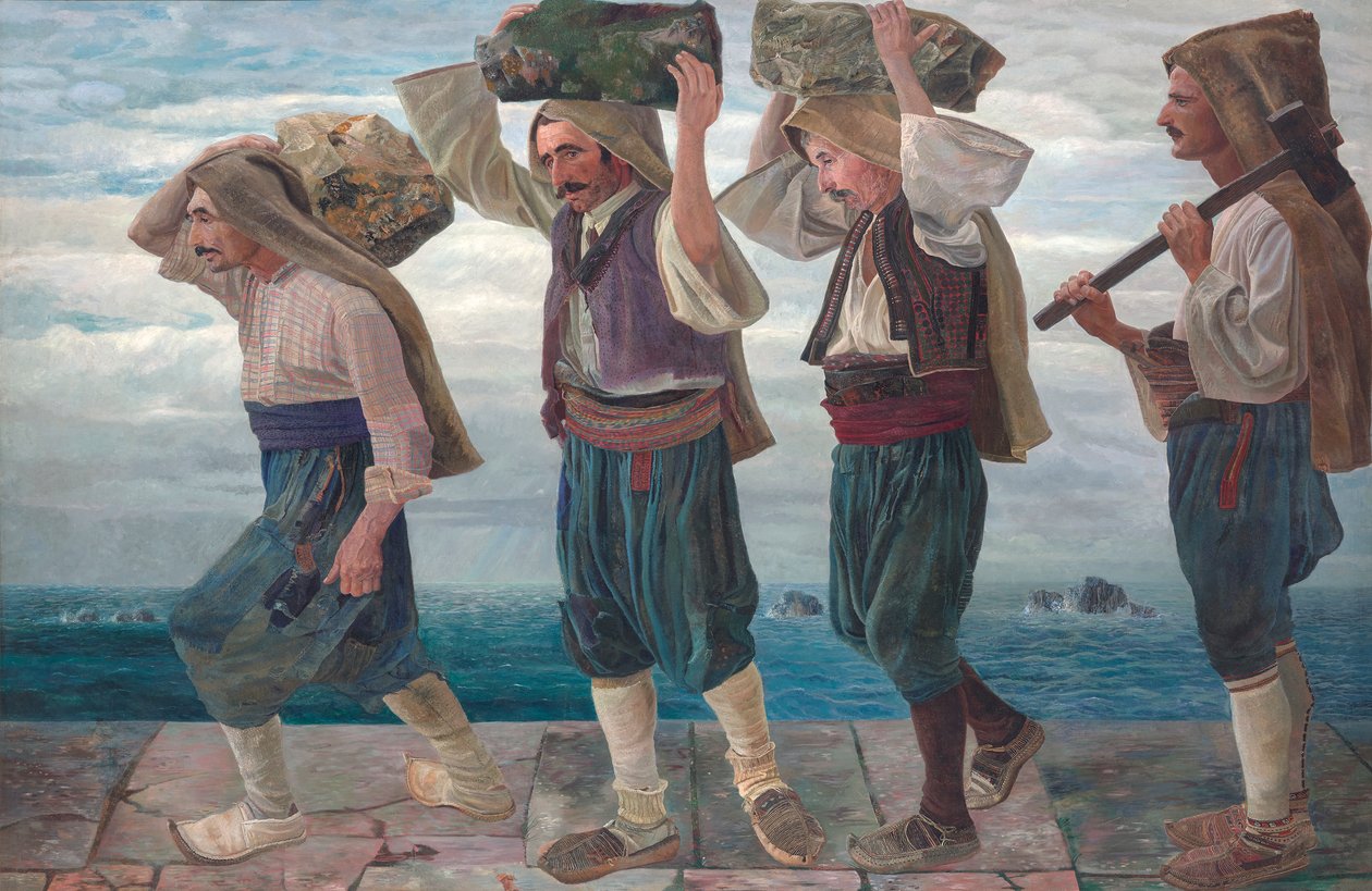 Les porteurs de pierre de Raguse - Karl Mediz