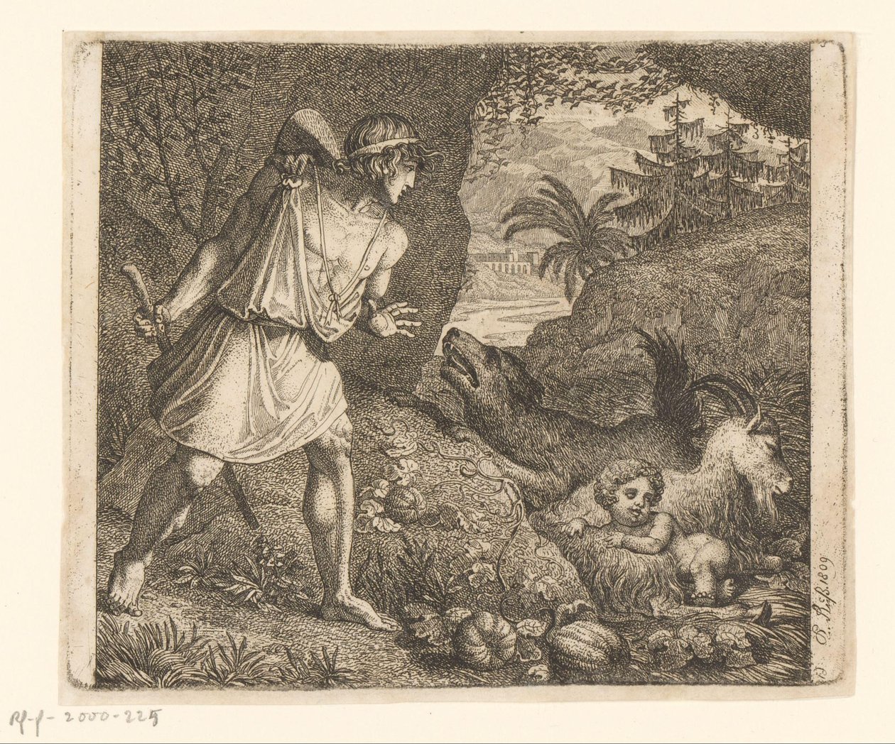 Jupiter et la chèvre Amalthée - Karl Russ