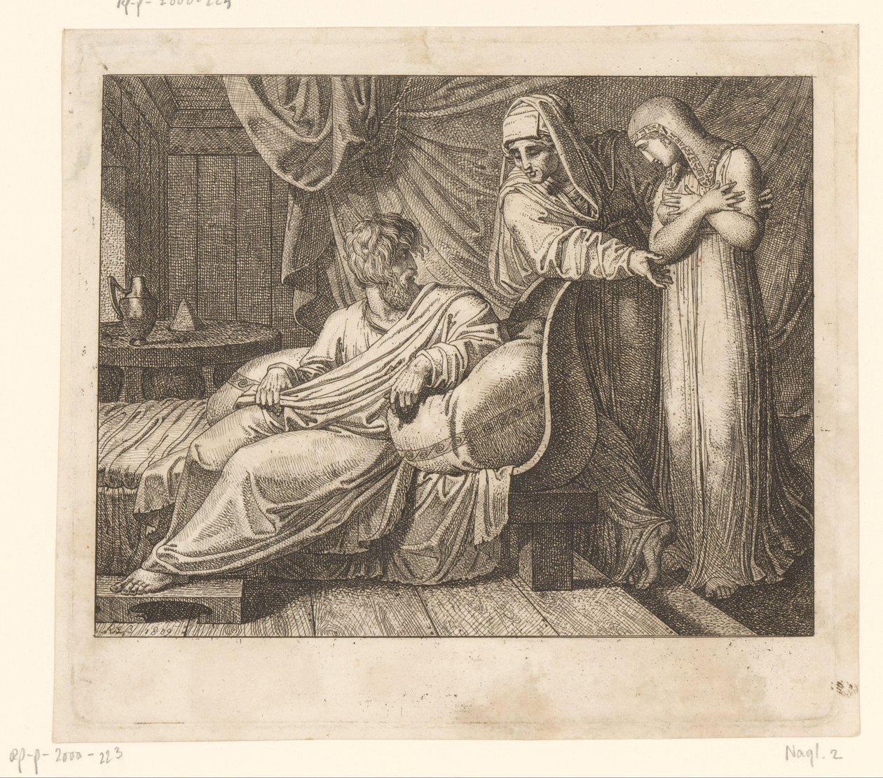 Sara présente Agar à Abraham (Idées) - Karl Russ