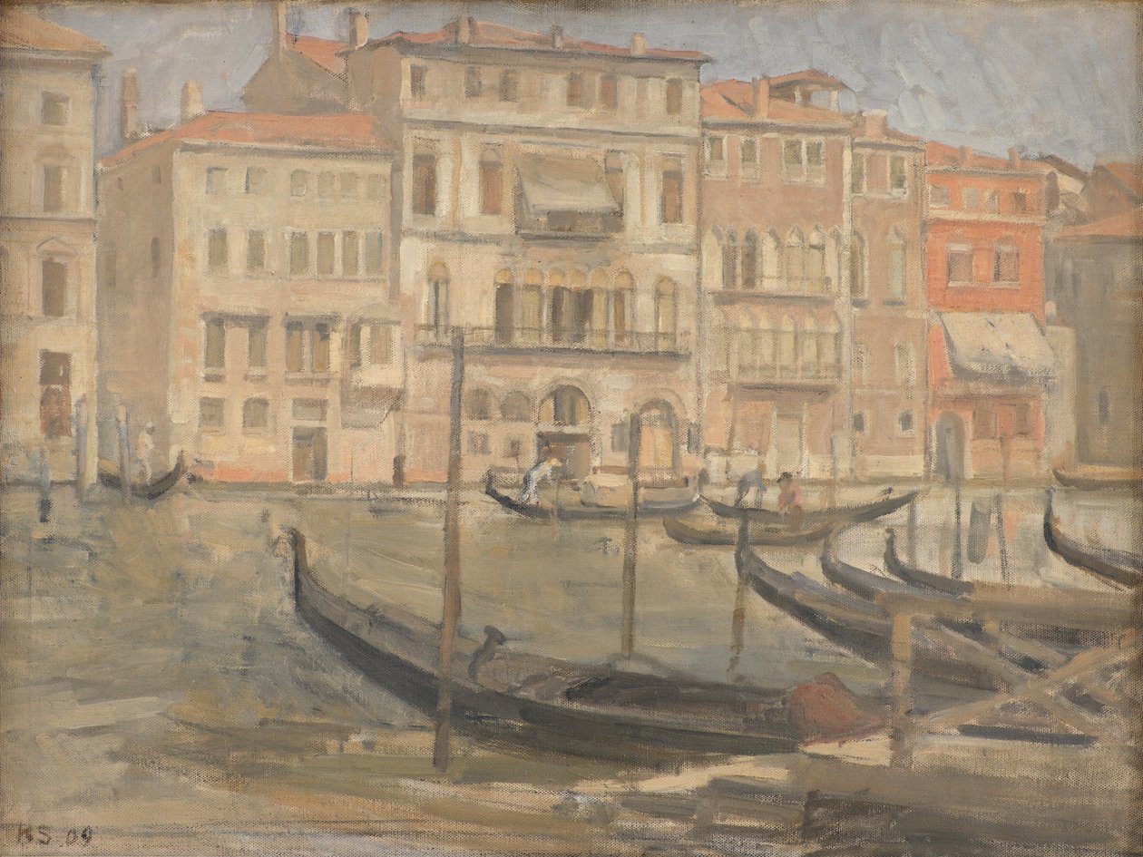 Près du Grand Canal à Venise - Karl Schou