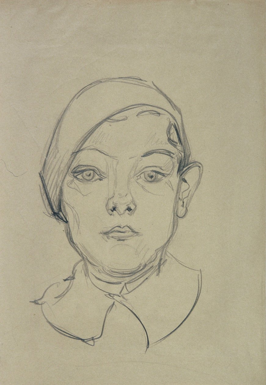 Portrait de garçon - Karl Suschnik