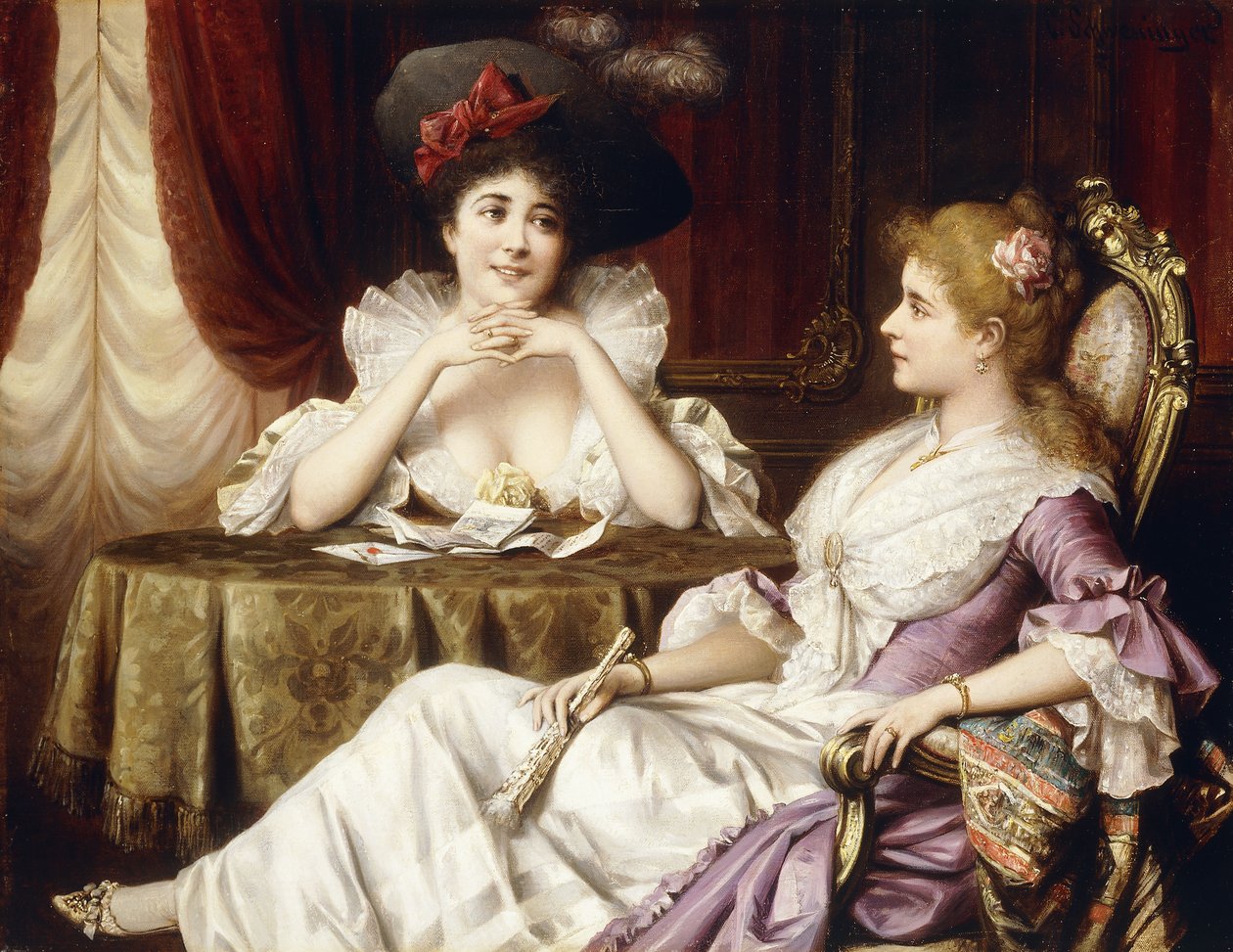 La lettre - Karl the Elder Schweninger