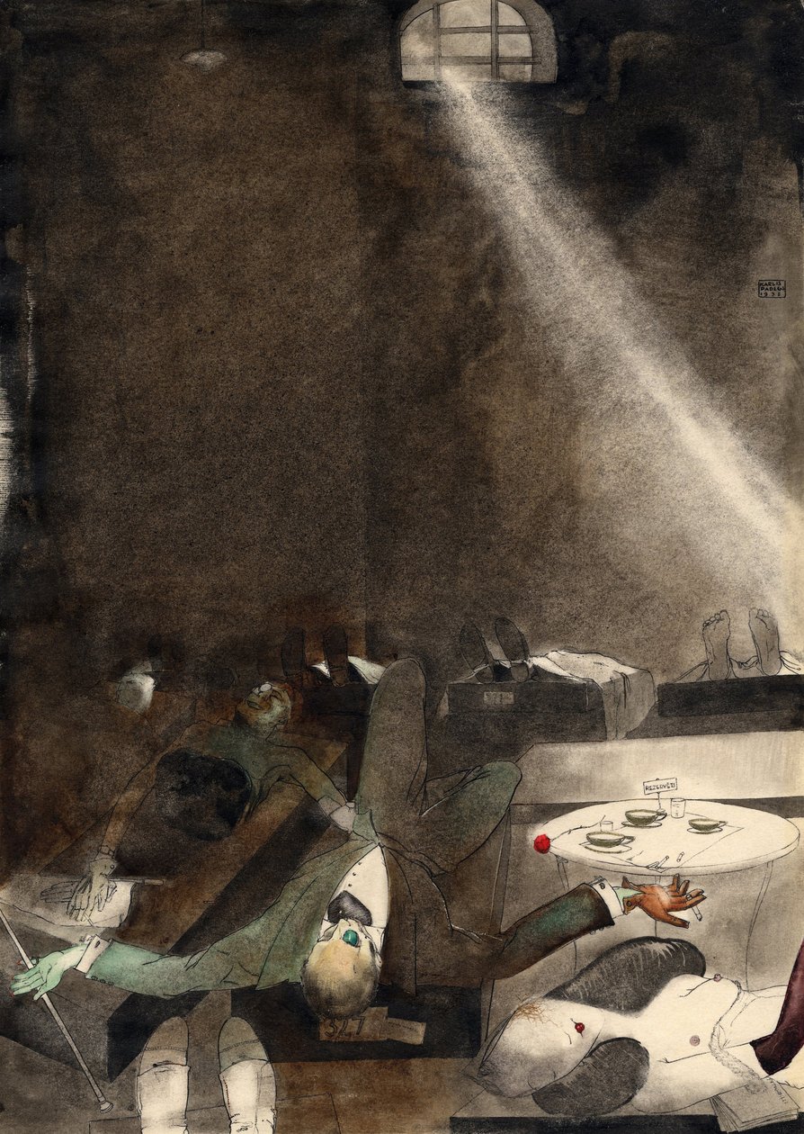 Thé à cinq heures à la morgue - Karlis Padegs