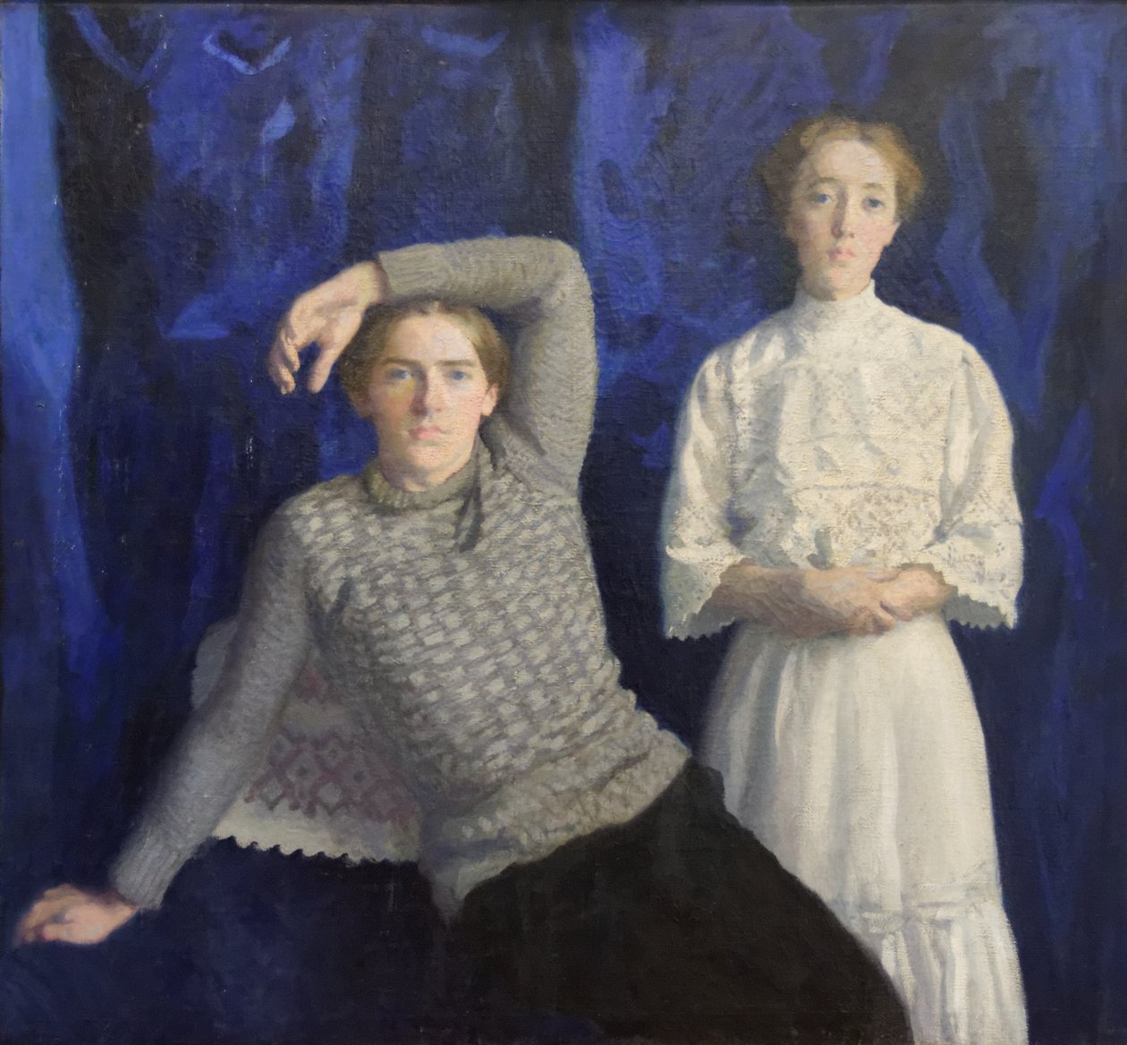Double portrait de Beni et Noemi - Károly Ferenczy