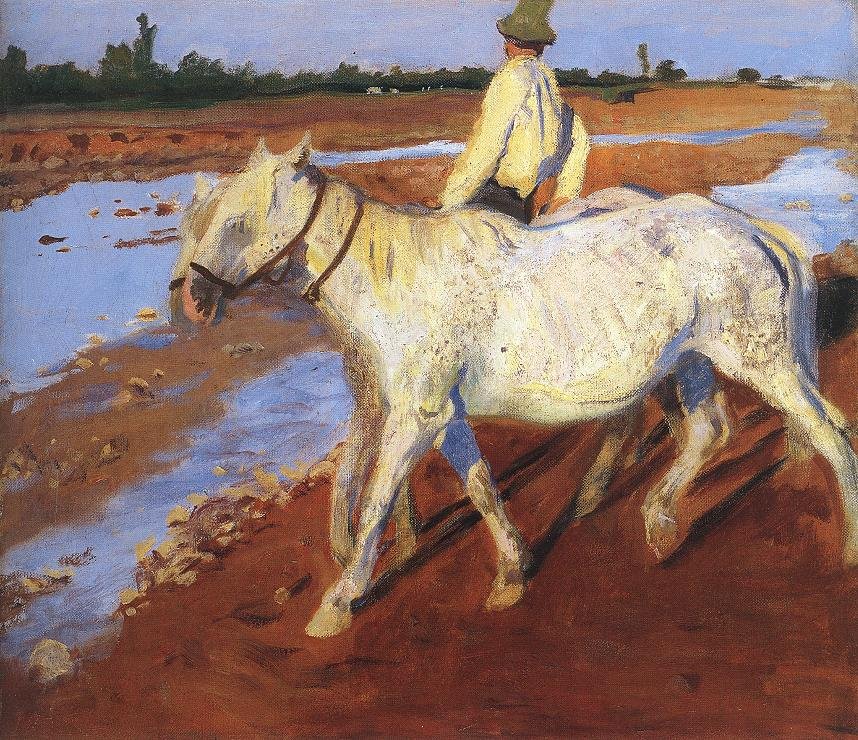 Chevaux - Károly Ferenczy