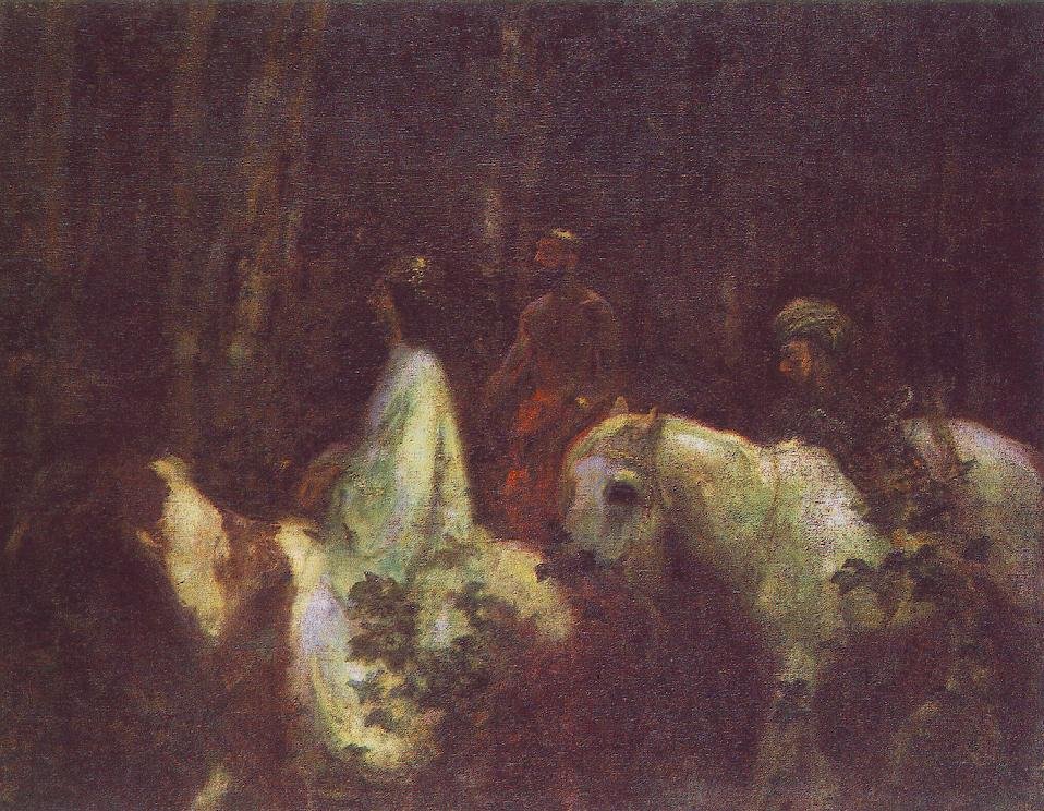 Les Trois Mages - Károly Ferenczy