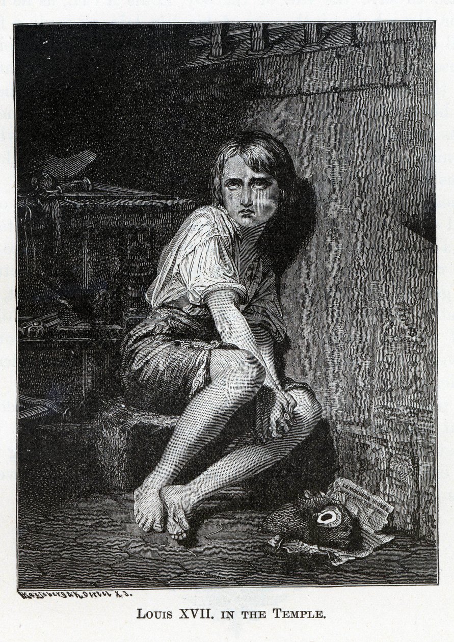 Louis XVII au Temple, 1882 - Kaspar Oertel