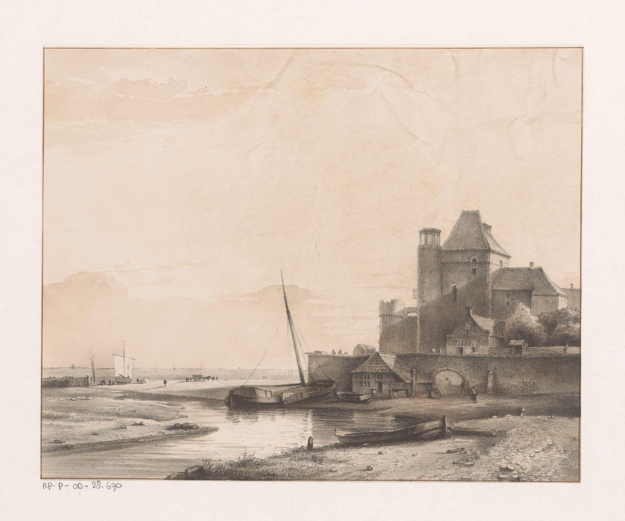 Château au bord d