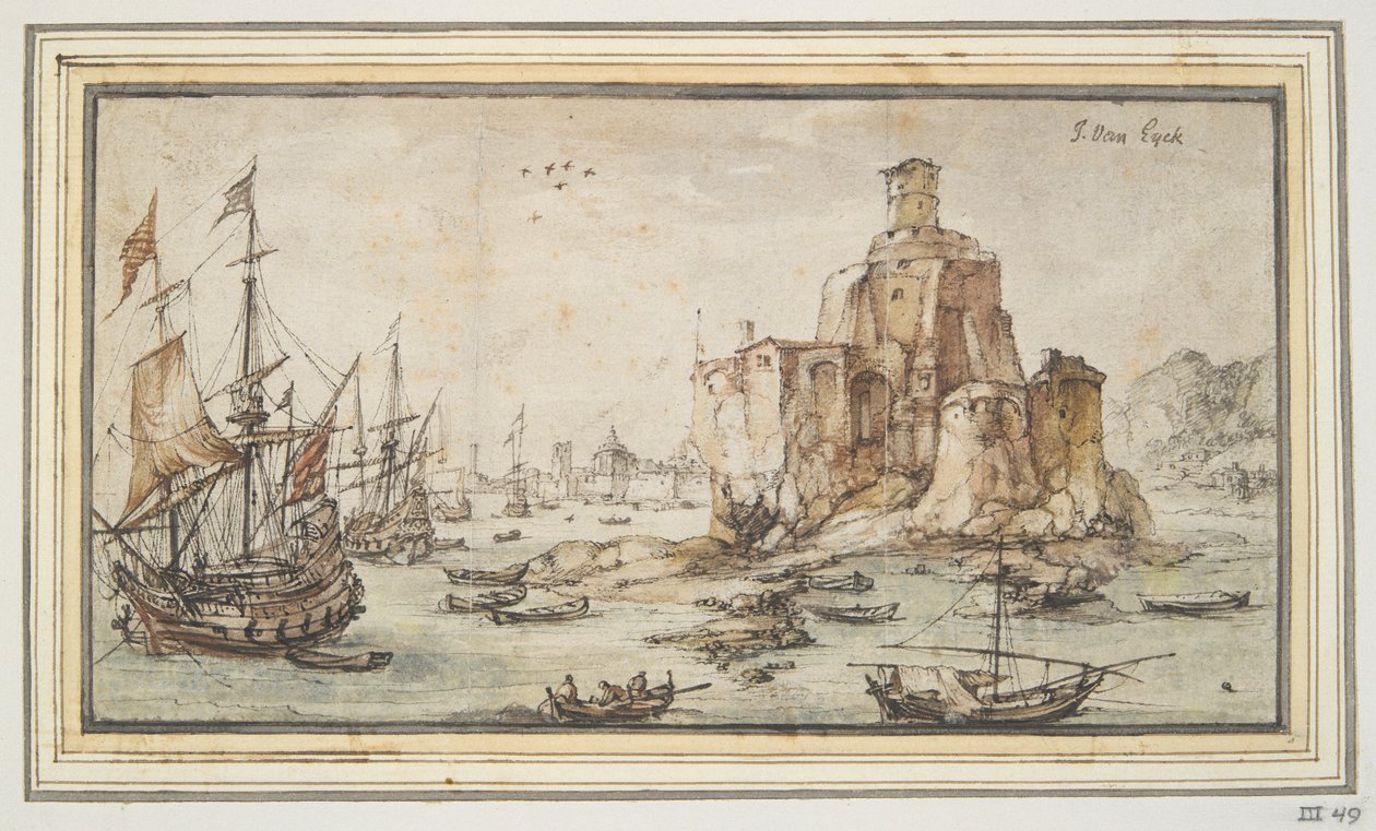 Scène de Port - Kasper van Eyck