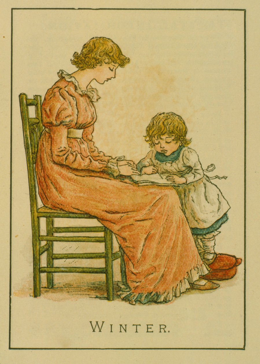 Hiver - Kate Greenaway