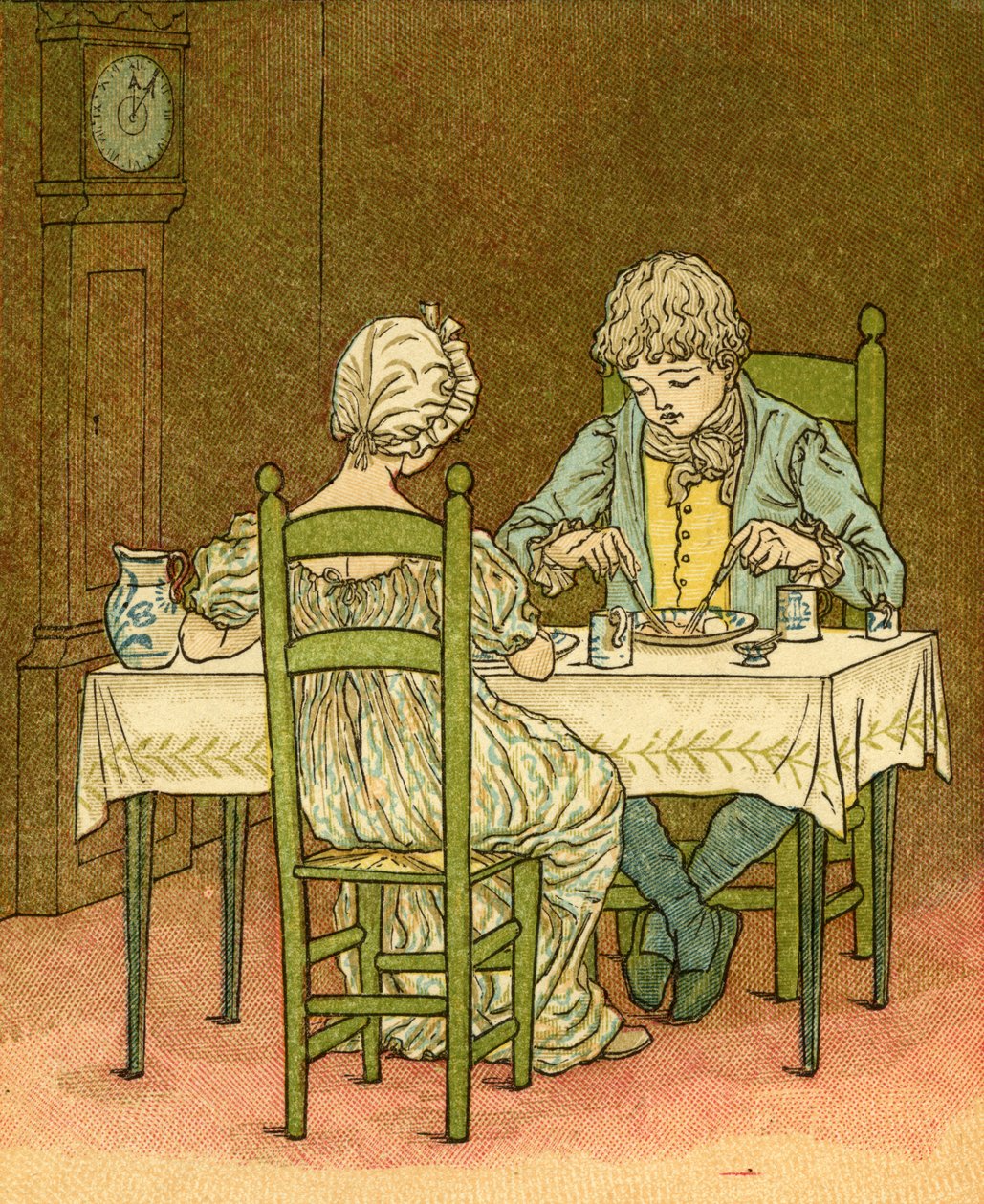 Jack Sprat pouvait manger - Kate Greenaway