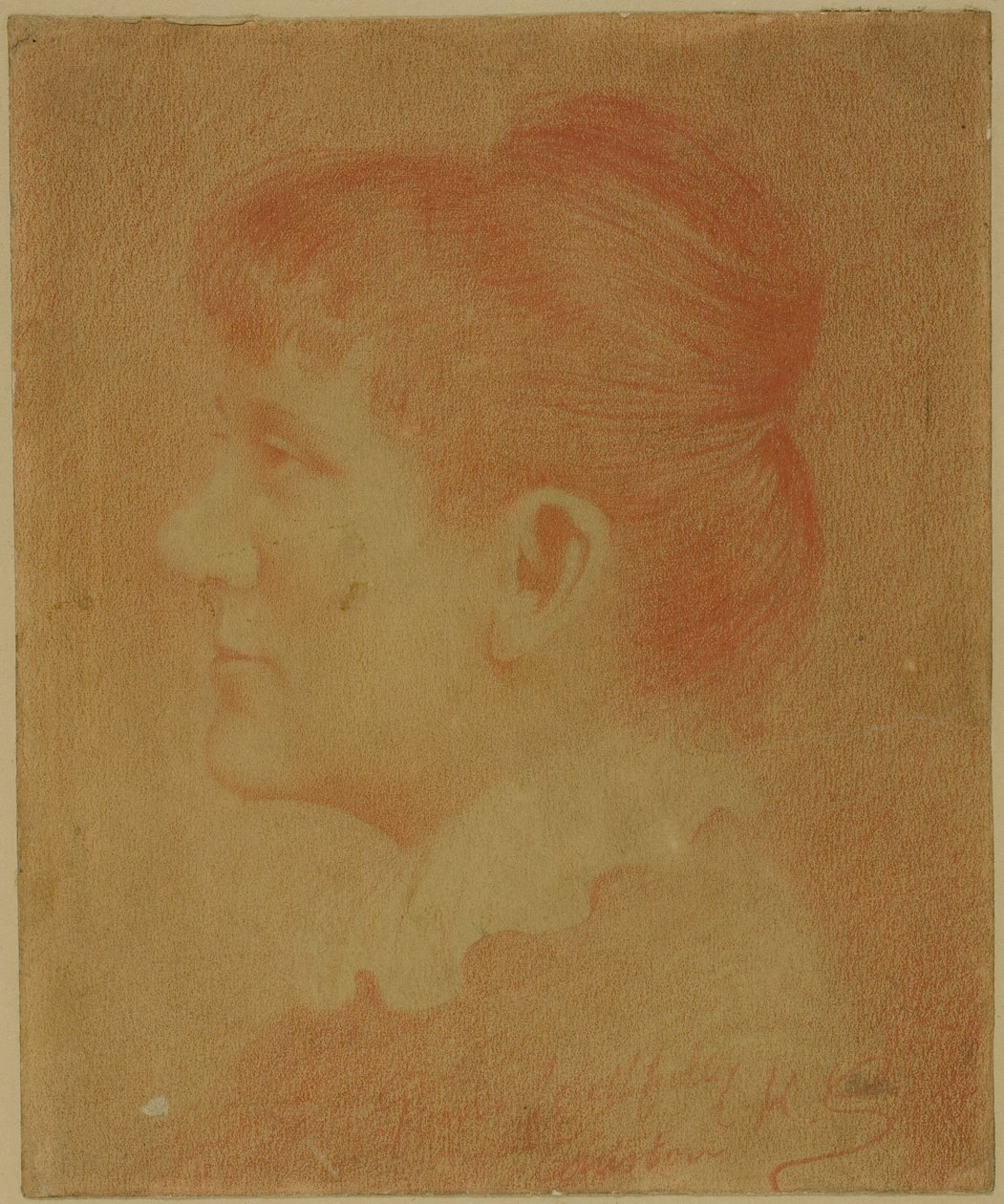 Autoportrait - Kate Greenaway