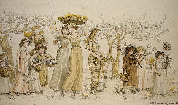 Printemps - Kate Greenaway