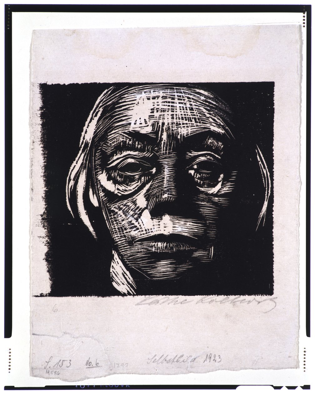 Autoportrait, 1923 - Käthe Kollwitz