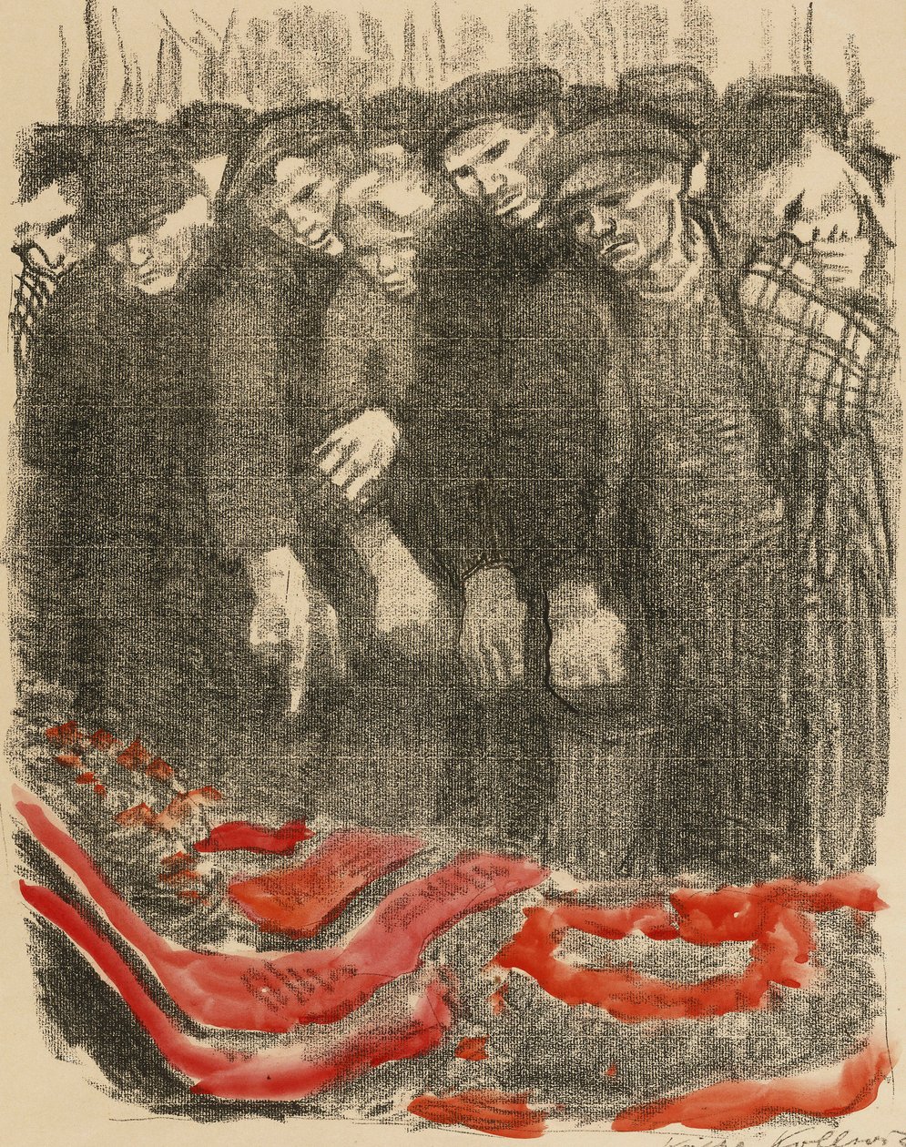 Marzfriedhof, 1913 - Käthe Kollwitz