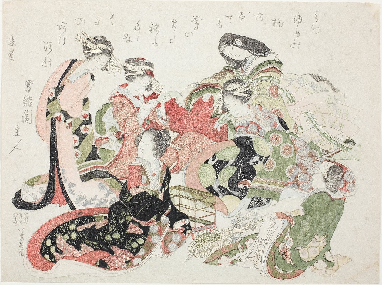 Six femmes assises autour d