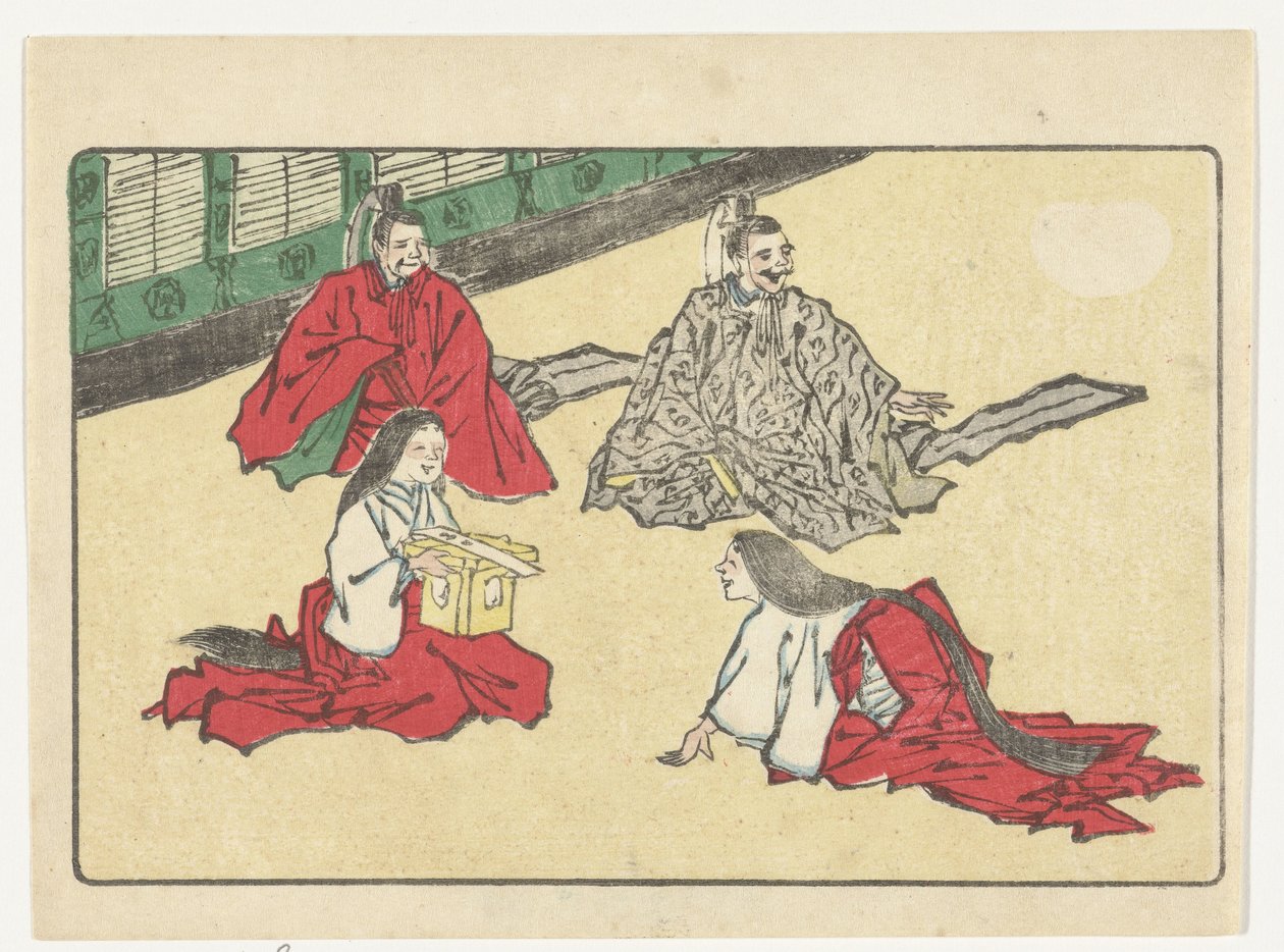 Courtisans - Kawanabe Kyosai