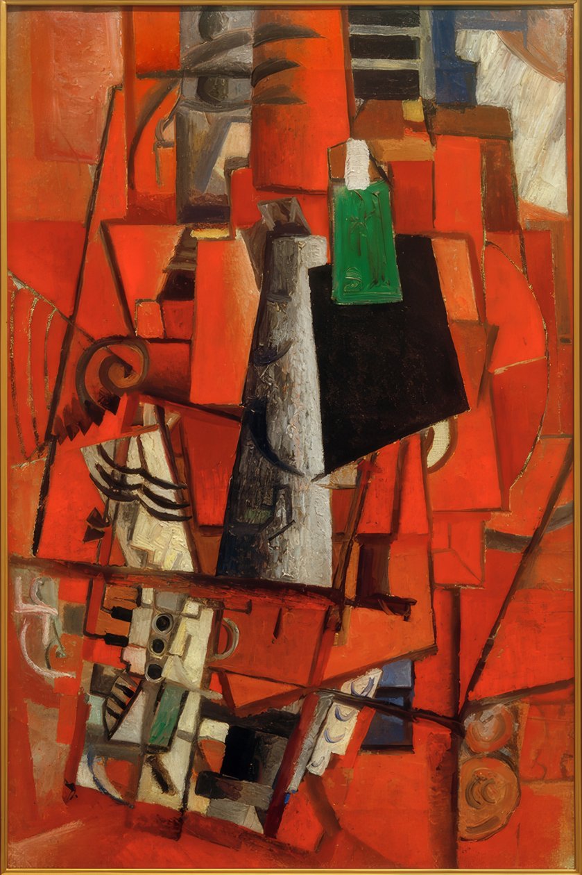 Dame au piano - Kazimir Severinovich Malevich