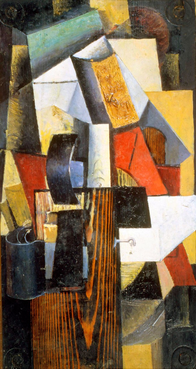 La gare sans arrêt. Kuntsevo, 1913 - Kazimir Severinovich Malevich