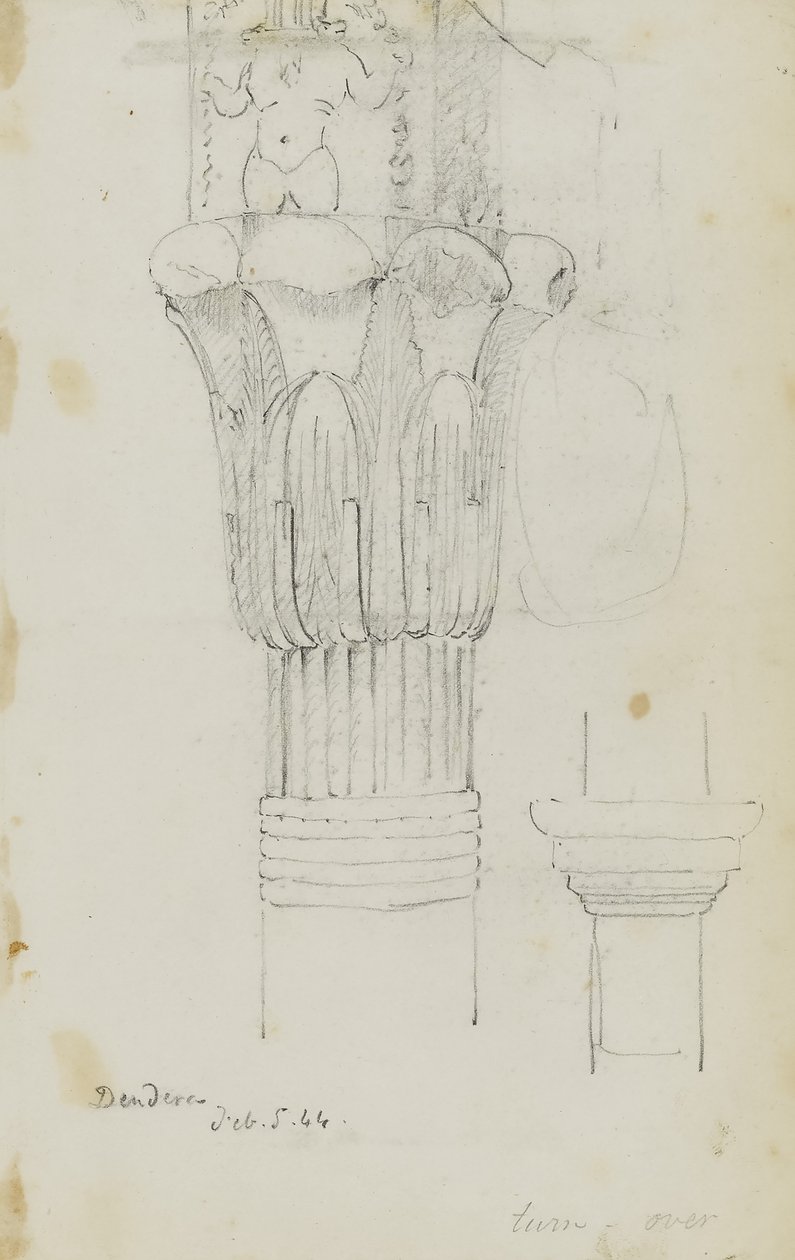 Dendera, 5 février 1844 - Kellogg, Miner Kilbourne