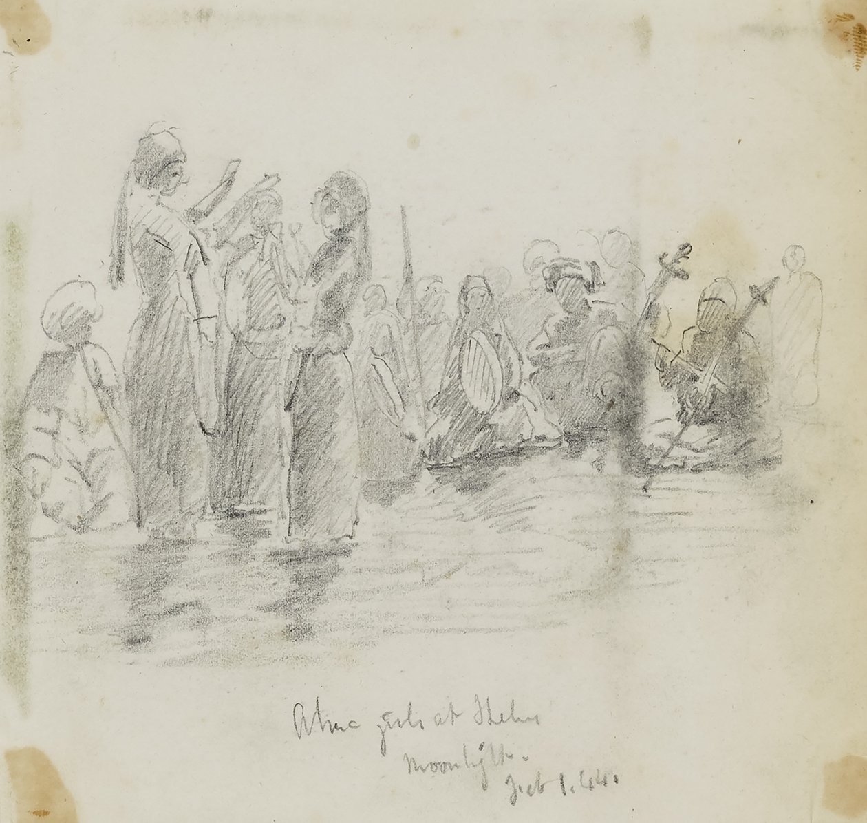 ...Les filles de Thèbes--Moonlight - Kellogg, Miner Kilbourne