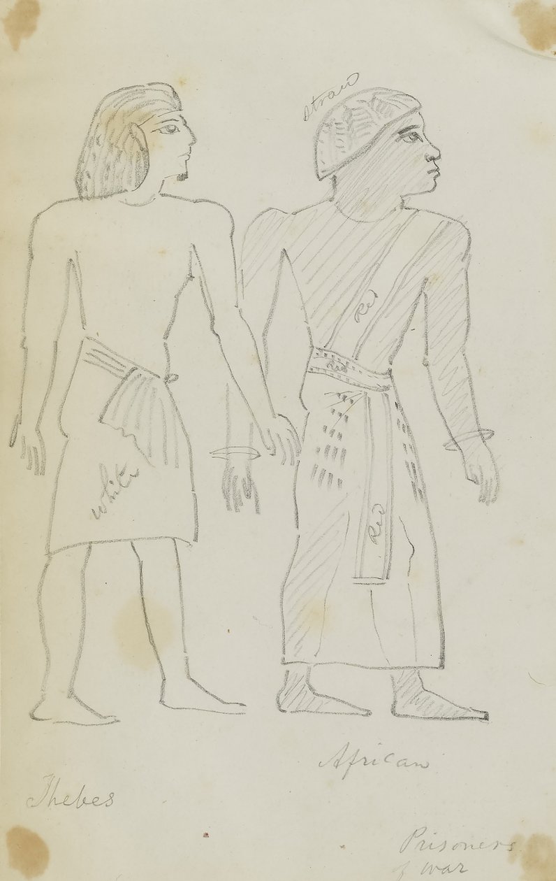 Prisonniers de guerre (égyptiens et africains) - Kellogg, Miner Kilbourne