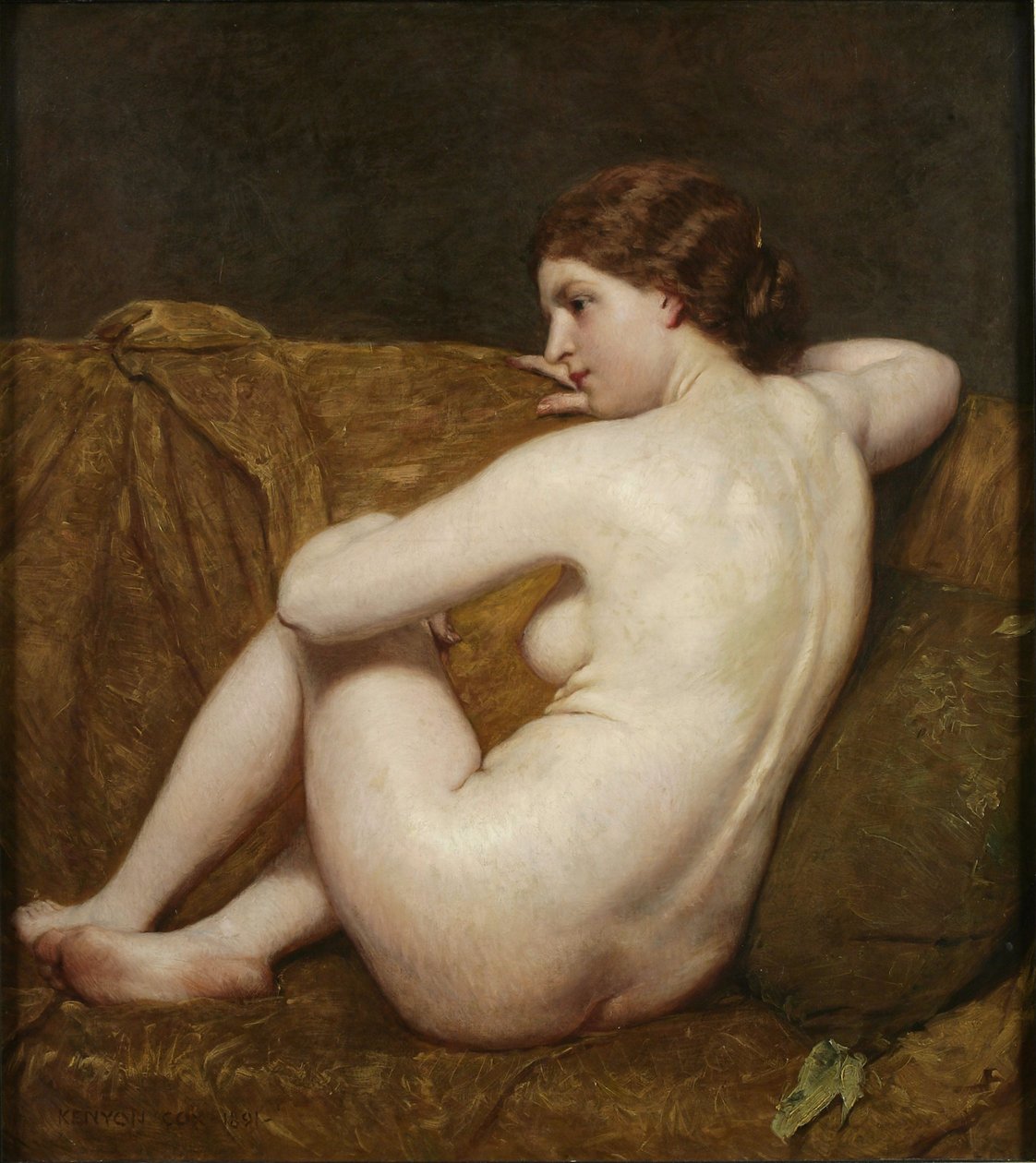 Une blonde - Kenyon Cox