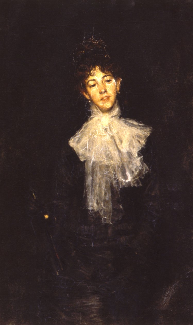 Une dame en noir - Kenyon Cox