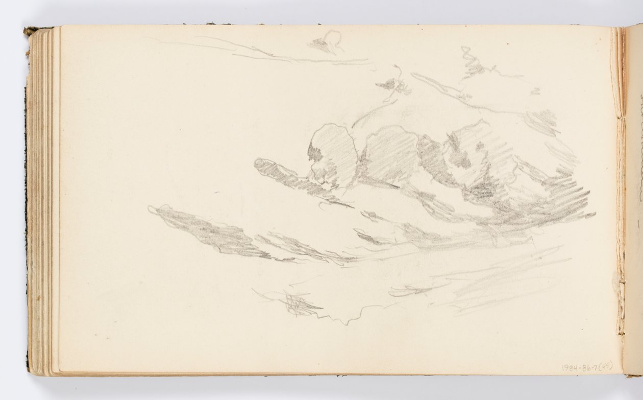 Page de carnet de croquis - Kenyon Cox