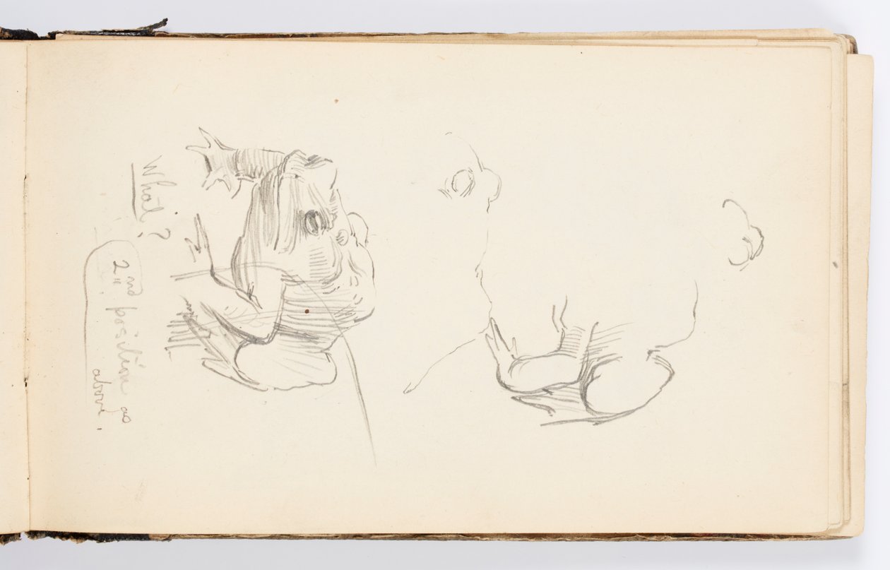 Page de carnet de croquis - Kenyon Cox