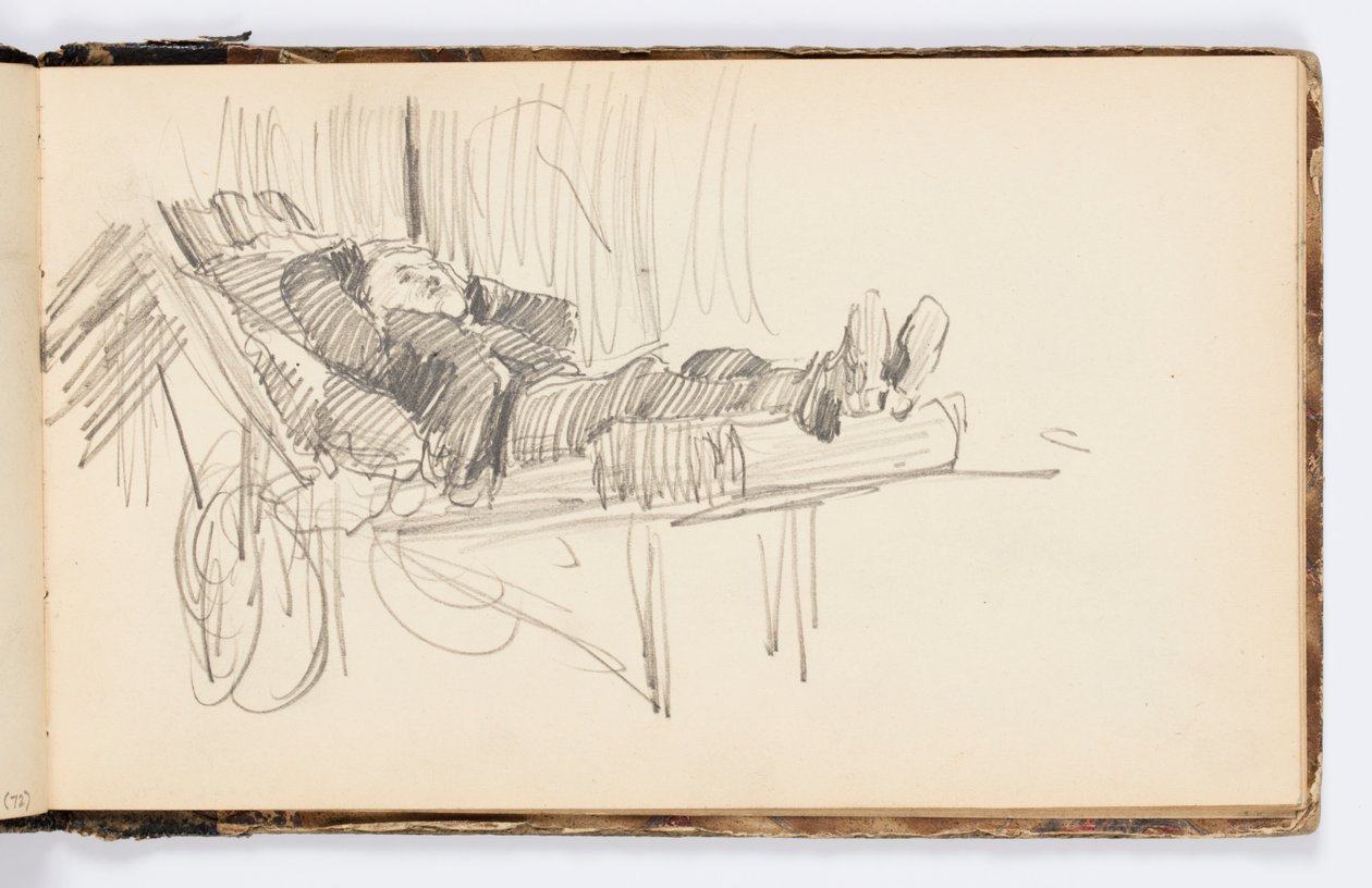 Page de carnet de croquis - Kenyon Cox