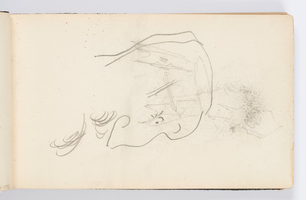Page de carnet de croquis : Caricatures - Kenyon Cox