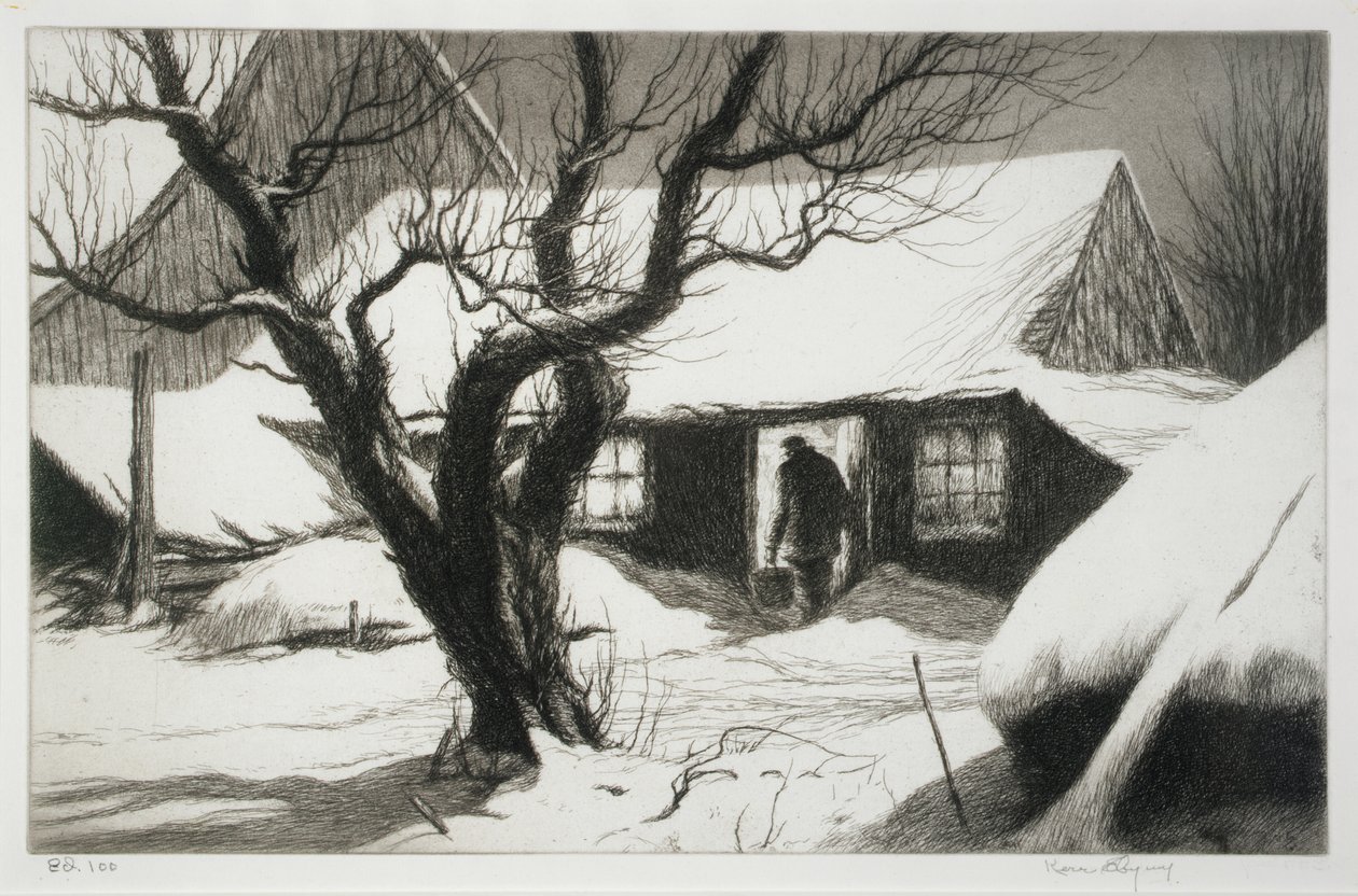 Étable à vaches, Friendship, Maine - Kerr Eby
