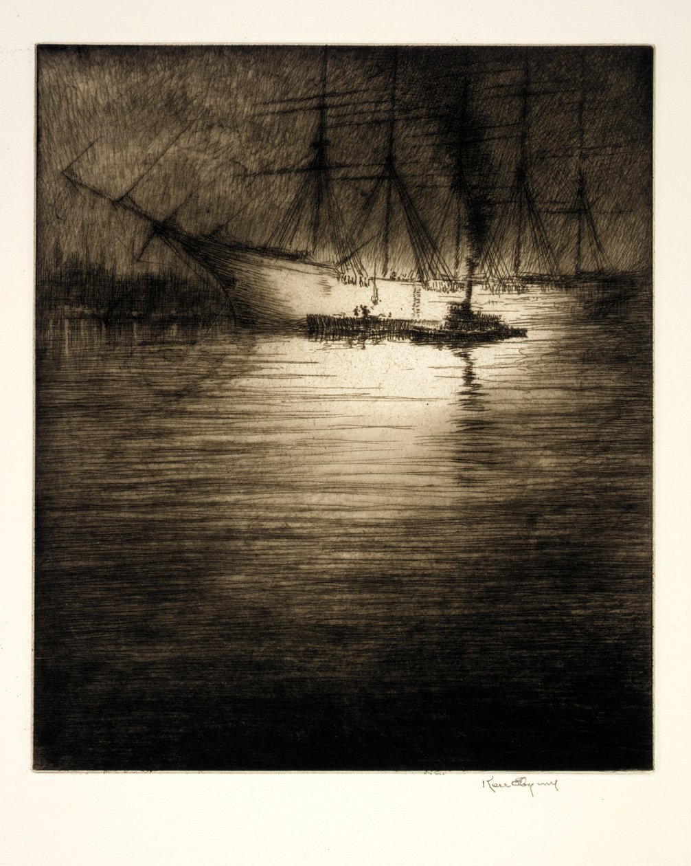 Chargement de nuit - Kerr Eby