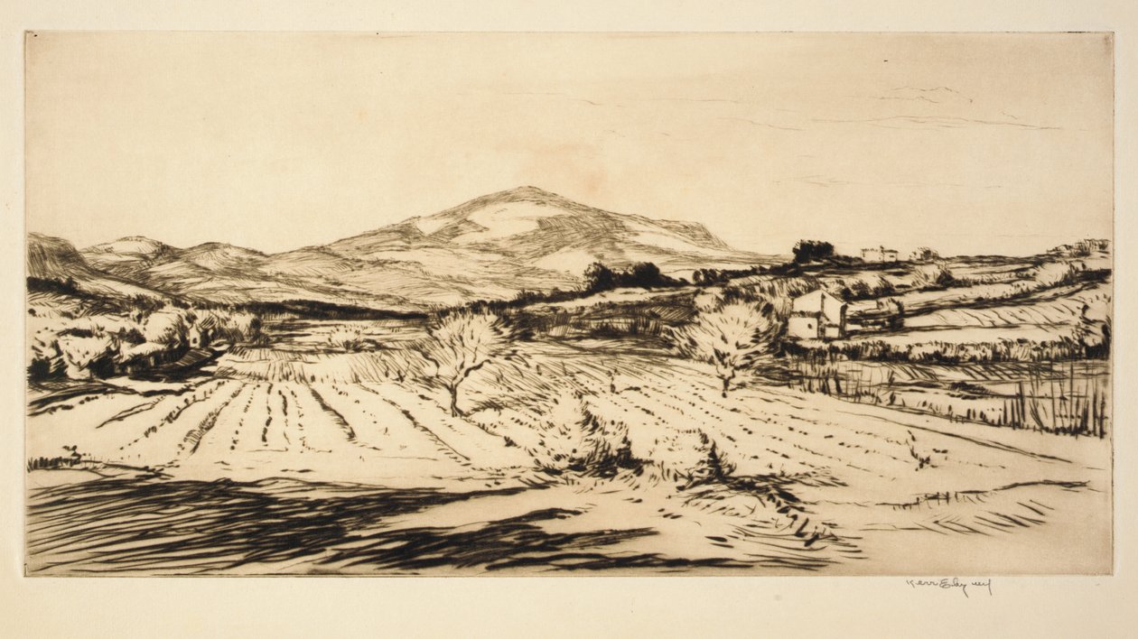 Paysage de St. Cyr - Kerr Eby