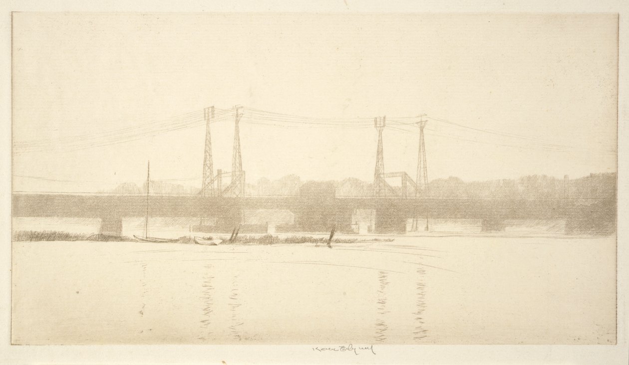 Le pont ferroviaire - Kerr Eby