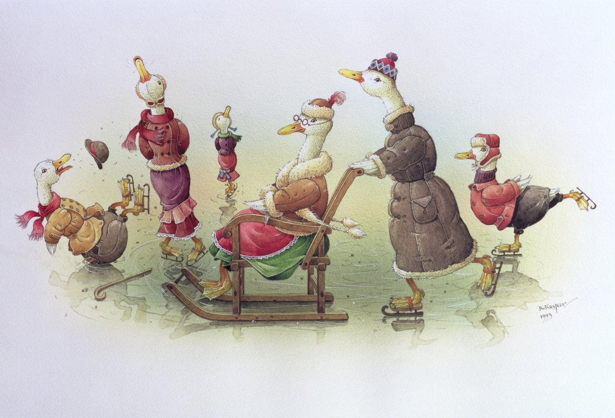 Canards sur Patins - Kestutis Kasparavicius