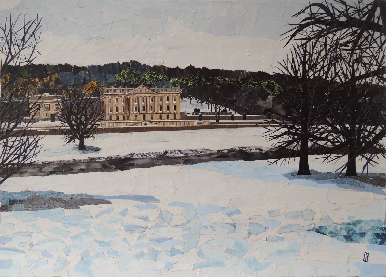 Chatsworth sous la neige - Kirstie Adamson