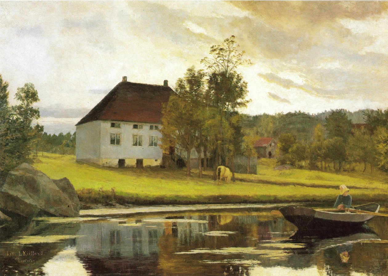 Après le coucher du soleil - Kitty Lange Kielland