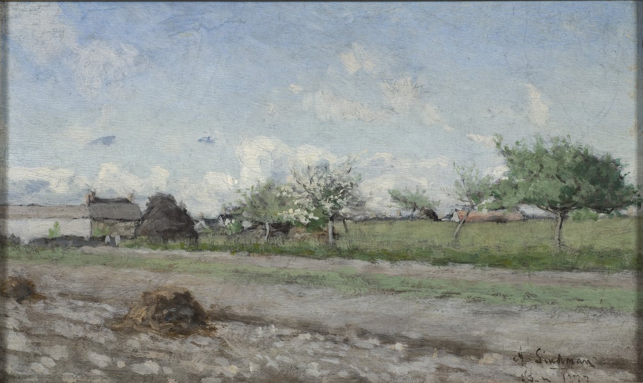 Pommier en fleur, 1877 - Knut Axel Lindman